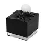 Moonfall Umidificatore Diffusore di Aromi Grande Nebbia con Luce Notturna Ornamento da Tavolo (Nero)