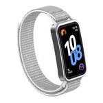 Per Huawei Band 10/9/8 Connettore in plastica Nylon Loop Hook e Loop Chiusura Cinturino per orologio (conchiglia)