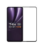 Per vivo T4x / iQOO Z10x MOFI 9H 2.5D Pellicola in vetro temperato a schermo intero (nero)