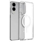 Per Samsung Galaxy S25 Edge 5G DUX DUCIS Clin Mag Series Magsafe TPU Custodia per telefono (trasparente)
