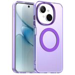 Per Tecno Spark 20 Candy Magsafe PC Hybrid TPU Custodia per telefono (viola)