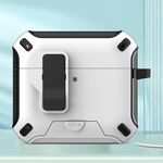 Per AirPods 4 Auricolari Bluetooth wireless MagSafe Holder Custodia protettiva (bianco)
