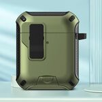 Per AirPods 2/1 Auricolari Bluetooth wireless Custodia protettiva con supporto MagSafe (verde)