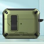 Per AirPods Pro auricolari Bluetooth wireless MagSafe Holder Custodia protettiva (verde)
