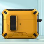 Per AirPods Pro 2 Auricolari Bluetooth wireless Custodia protettiva con supporto MagSafe (giallo)