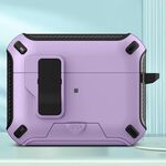 Per AirPods Pro 2 Auricolari Bluetooth wireless Custodia protettiva con supporto MagSafe (viola)