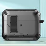 Per AirPods Pro 2 Auricolari Bluetooth wireless MagSafe Holder Custodia protettiva (grigio)