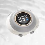 Schermo LED IPX9 impermeabile termometro elettronico intelligente per il bagnetto del bambino (Space UFO)
