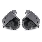 Per iRobot Roomba serie 5/6/7/8/9, ruote mobili, accessori per aspirapolvere, ruota sinistra + destra, nero