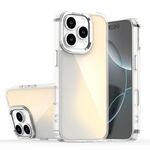 Custodia per telefono con placcatura sfumata e scolorimento per iPhone 16 Pro Max (trasparente)
