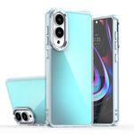 Per Samsung Galaxy S25 Edge 5G Custodia per telefono con placcatura sfumata scolorita (blu)