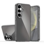 Per Samsung Galaxy S25 5G Custodia per telefono con placcatura sfumata e scolorimento (nero)