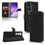 Per vivo V50 Lite 4G / 5G Custodia per telefono in pelle con chiusura magnetica Global Skin Feel (nero)
