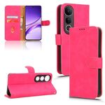 Per vivo V50 Lite 4G / 5G Custodia per telefono in pelle con chiusura magnetica Global Skin Feel (rosso rosa)