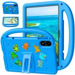 Custodia antiurto in EVA per tablet Xiaomi Redmi Pad Pro 12.1 2024 con motivo a passero (blu)