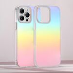 Custodia per telefono con sfumatura placcata colorata e satinata per iPhone 12 Pro Max (placcatura colorata)