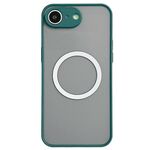 Custodia per iPhone 16e Hawkeye Skin Feel MagSafe (verde scuro)