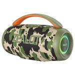 Altoparlante Bluetooth RGB portatile Zealot P11 da 50 W per esterni (mimetico)