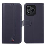 Custodia per telefono in pelle con trama delicata e RFID ABEEL per Honor 400 Lite (blu)