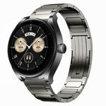 Per Huawei Watch Buds cinturino in lega di titanio a forma di I da 22 mm (grigio)