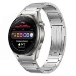 Per Huawei Watch 3 Pro Nuovo cinturino per orologio in lega di titanio a forma di I da 22 mm (argento)
