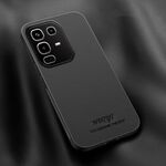 Custodia magnetica in pelle HUIYI per Infinix Note 50 / 50 Pro 4G (nera)