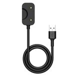 Cavo di ricarica per smartwatch Samsung Galaxy Fit3 xDfind con interfaccia USB-A e protezione da chip, lunghezza: 55 cm (nero)