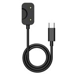 Cavo di ricarica per smartwatch Samsung Galaxy Fit3 xDfind con interfaccia Type-C e protezione da chip, lunghezza: 1 m (nero)
