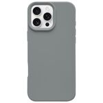 Custodia per iPhone 16 Pro in silicone liquido Dopamine Simple Imitation (grigio stellato)