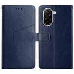 Custodia a libro in pelle con motivo a Y per Redmi A5 4G da 173,3 mm (blu)