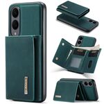 Portafoglio multi-carta DG.MING M1 Series per Samsung Galaxy S25 Edge 5G + custodia magnetica (verde)