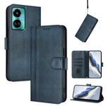 Custodia in pelle retrò con fibbia a giunzione per Tecno Camon 19/19 Pro 5G (blu scuro)