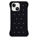 Custodia antiurto in PC con fori di dissipazione del calore per iPhone 14 Plus (nero)