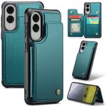 Custodia antifurto RFID per Samsung Galaxy S25 Edge 5G CaseMe C22 con slot per schede (verde)