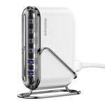 Caricabatterie da tavolo MOMAX UM55 1-Charge Flow a 6 porte GaN 120 W, spina: spina CN (bianco)
