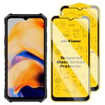 Per Ulefone Armor X13 2 pezzi/confezione Ulefone 9H HD Pellicola protettiva in vetro temperato anti-impronte digitali