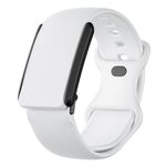 Cinturino in silicone con fibbia a farfalla per WHOOP 4.0 (bianco)