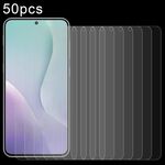 Per Samsung Galaxy M56 5G 50 pezzi Pellicola in vetro temperato 0,26 mm 9H 2,5D