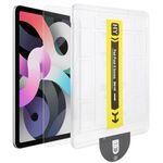 Pellicola in vetro temperato HD antipolvere e facile da installare per iPad Air 10.9 / iPad Pro 11