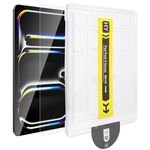 Per iPad Air 13 2024 / iPad Pro 13 2024 Pellicola in vetro temperato HD antipolvere e facile da installare
