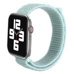 Cinturino per Apple Watch 46 mm / 49 mm / 45 mm / 44 mm xDfind in nylon con chiusura a strappo (verde menta)