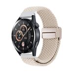 Cinturino per orologio in nylon intrecciato con fibbia magnetica da 22 mm (colore Starlight)