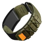 Per cinturino in nylon con chiusura a strappo WHOOP 4.0 (verde militare)