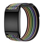 Per cinturino in nylon WHOOP 4.0 (arcobaleno nero)