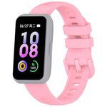 Per Keep Band B5 / B4 / B4 Lite, cinturino in silicone colorato con fibbia a sgancio rapido (rosa)
