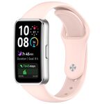 Cinturino in silicone lucido con fibbia inversa per Huawei Band 10/9/8 (rosa)