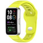 Cinturino in silicone con fibbia inversa per Huawei Band 10/9/8 (verde)