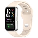 Cinturino in silicone con fibbia inversa per Huawei Band 10/9/8 (Starlight)