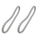 Cinghia di trasmissione da 2 pezzi per pulitore per piscine Dolphin Deluxe 4 e 5 9985006-R2