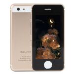 MELROSE S9, 512 MB + 8 GB, 2,45 pollici Android 5.1 MTK6580 Quad Core, Bluetooth, WiFi, Rete: 3G (Nero Oro)